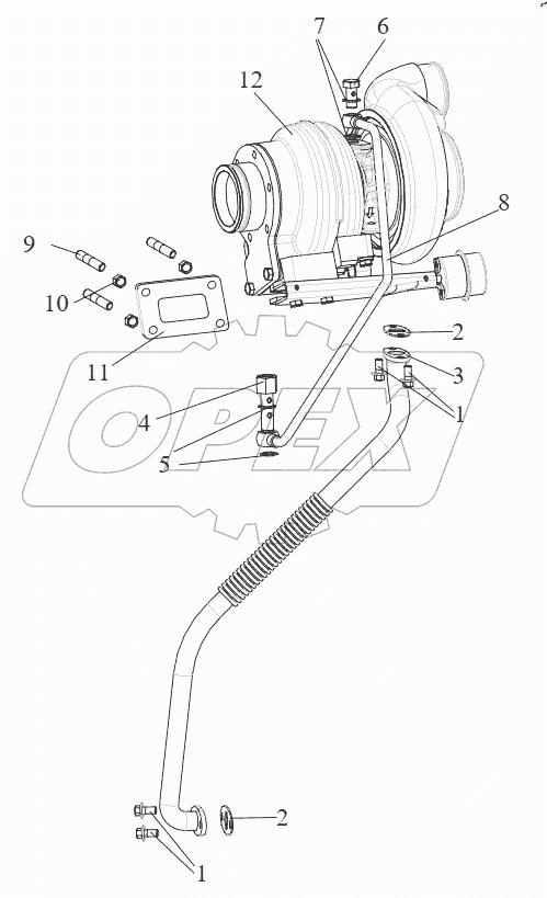  Система турбонаддува