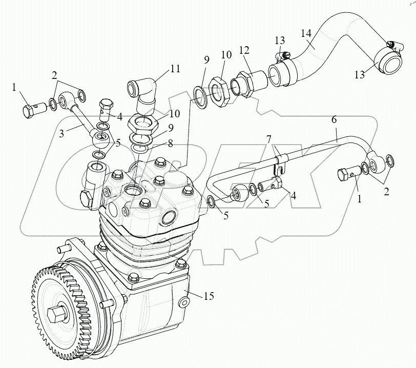  Воздушный компрессор (II)