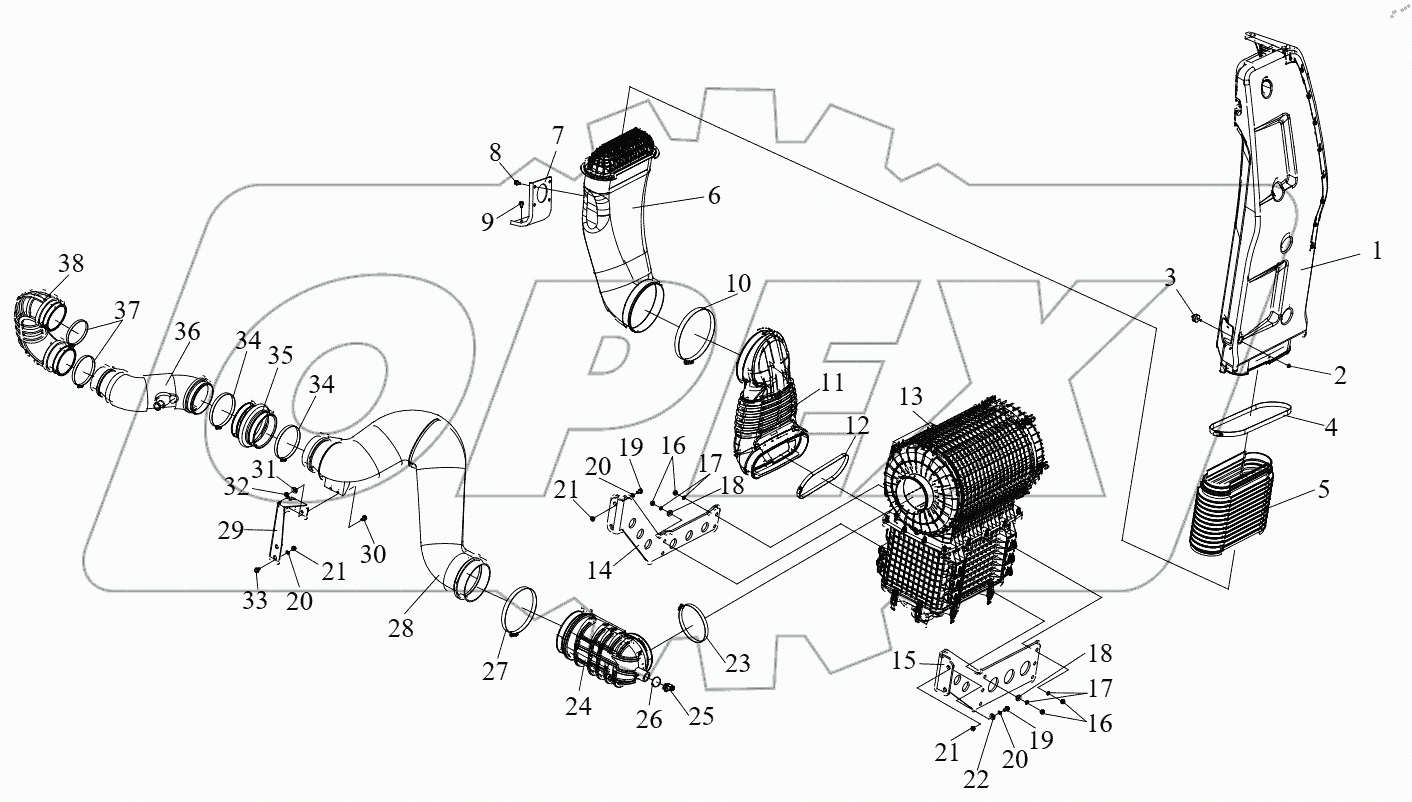  Воздушный фильтр