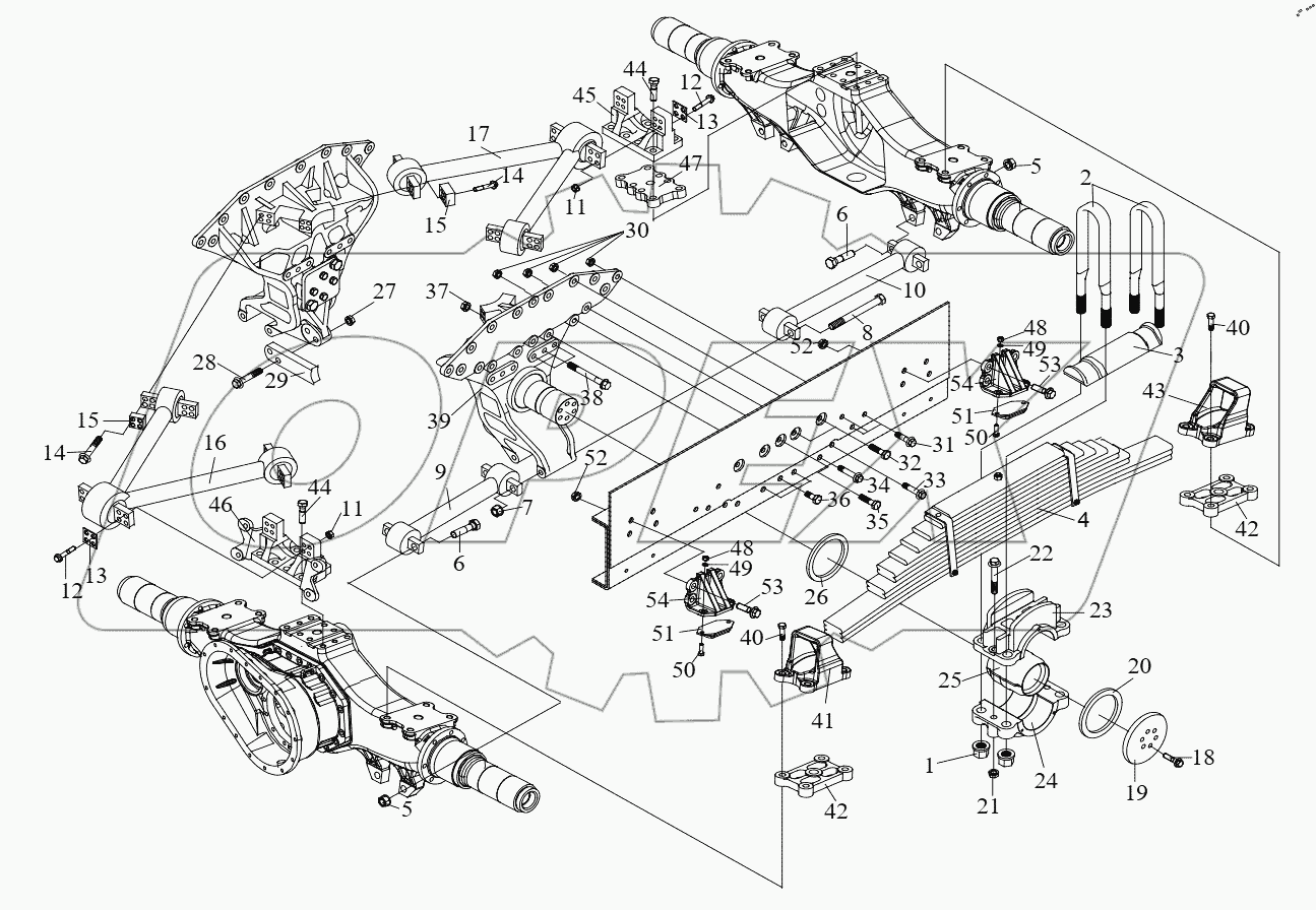  Задняя подвеска