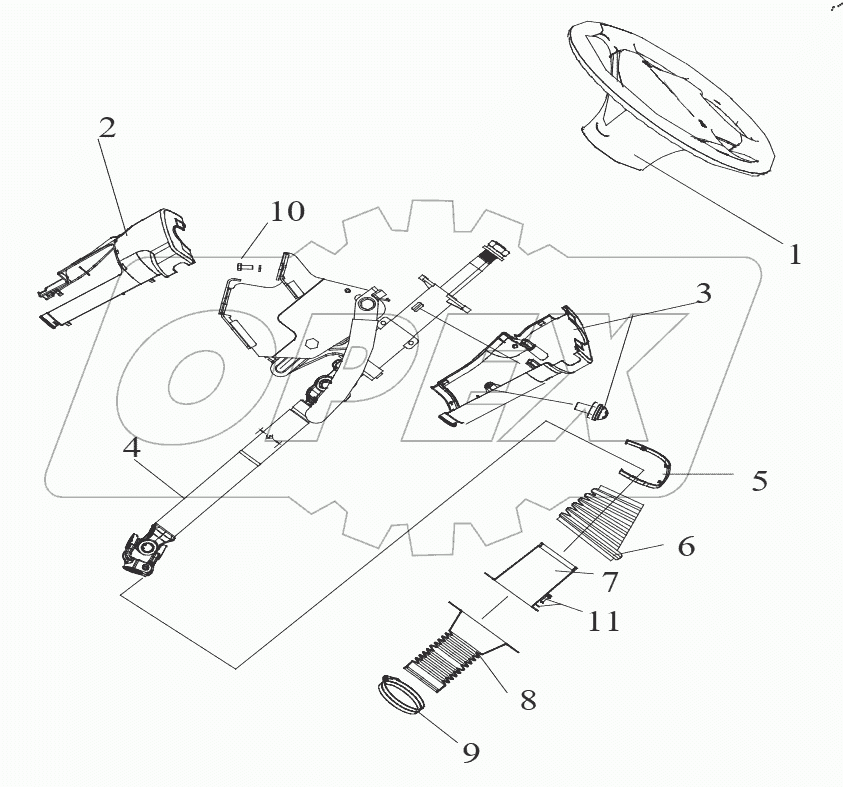  Рулевое управление и привод