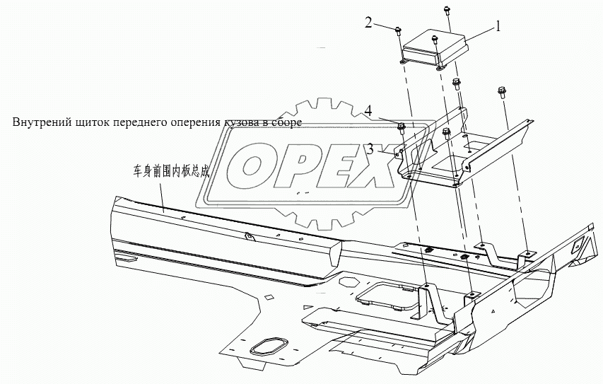 Секция управления антиблокировкой
