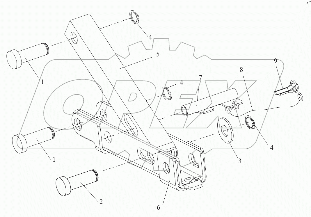  Гидравлическая опора кабины (II)
