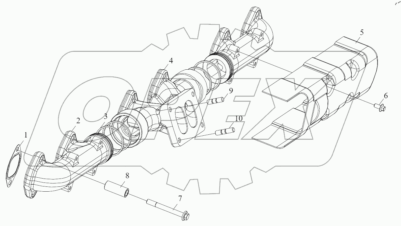  Выхлопные коллекторы