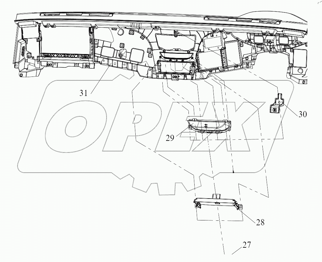  Приборная панель (I)