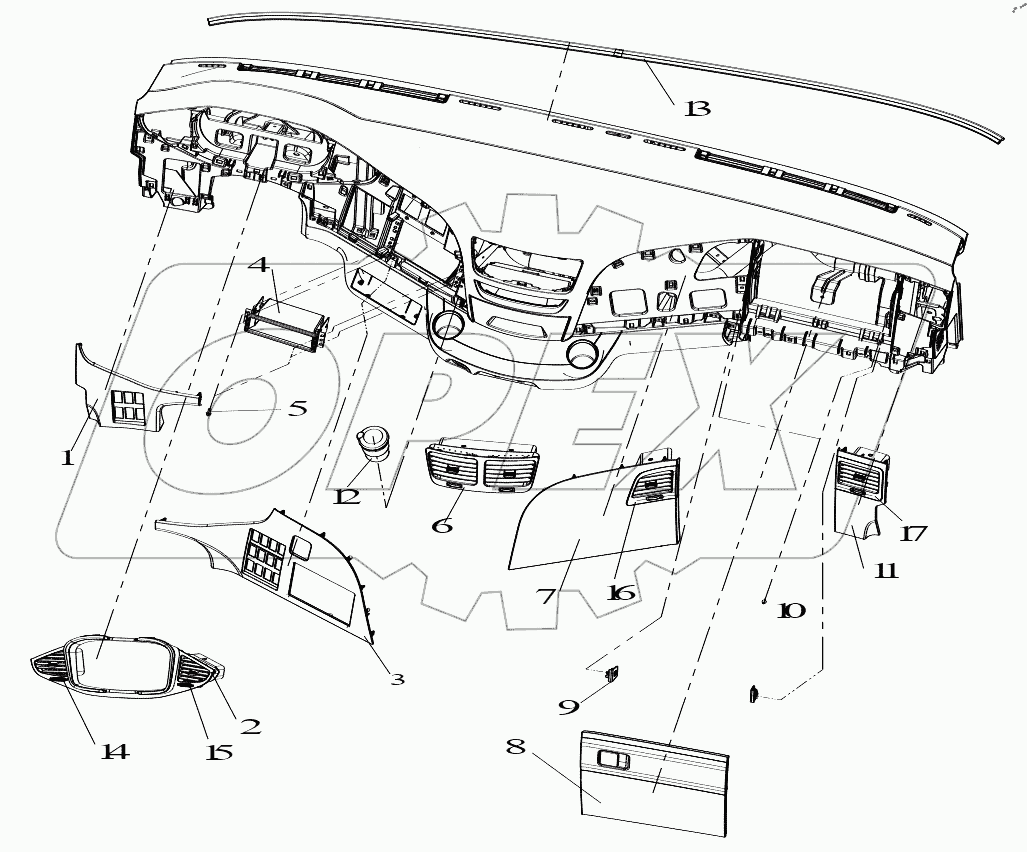  Приборная панель (IV)