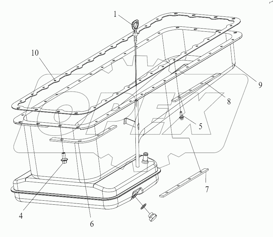  Масляный картер