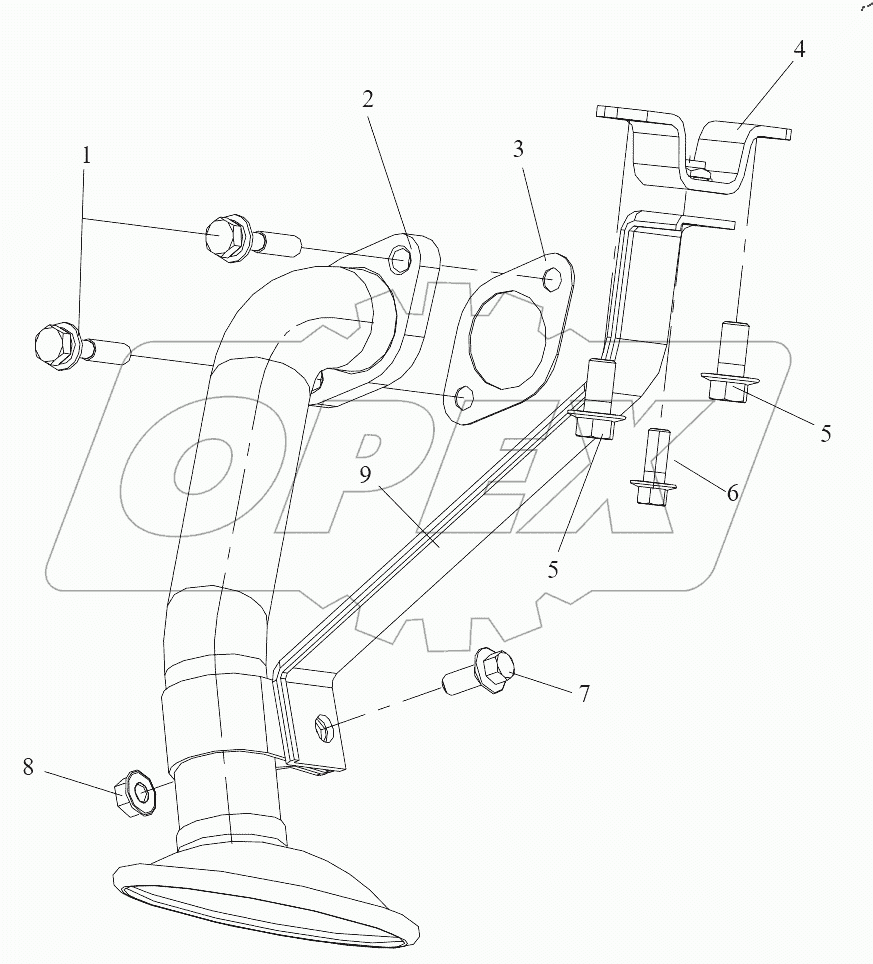  Маслоприемник