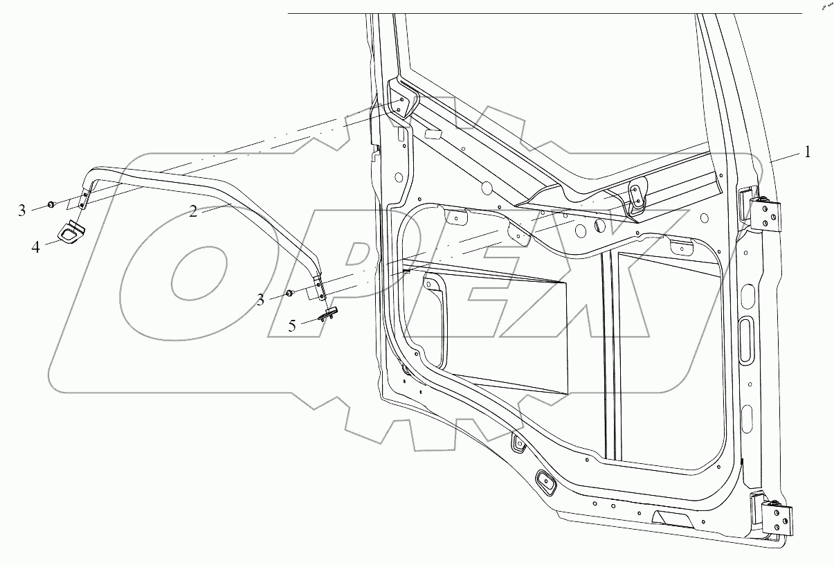  Поручни дверей