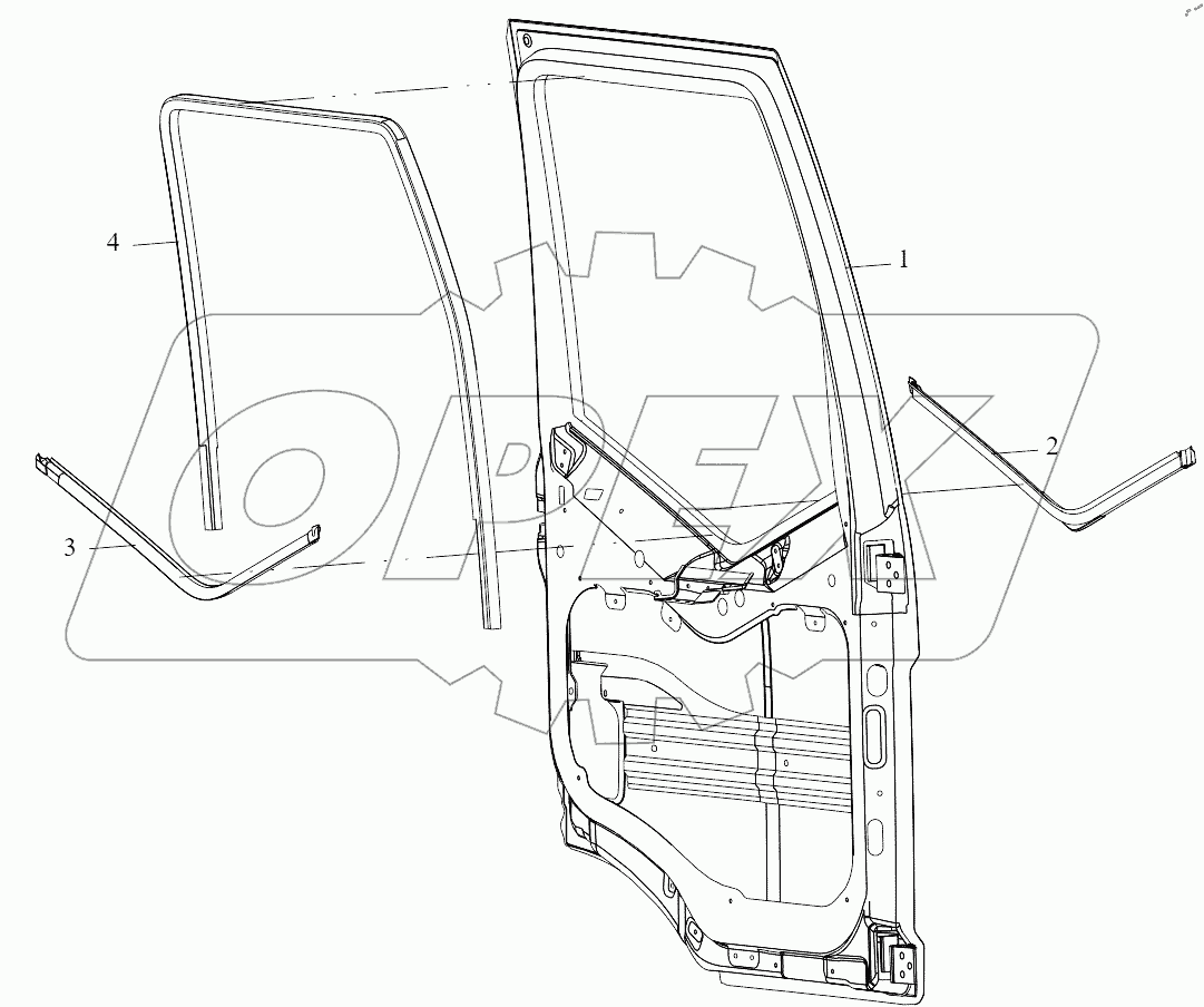  Уплотнители дверей