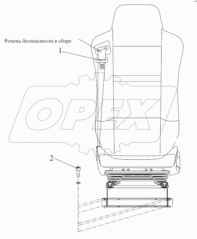  Переднее сиденье