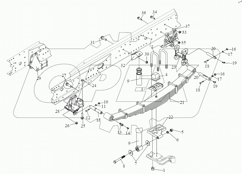  Передняя подвеска