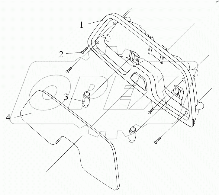  Сигнальный индикатор незакрытых дверей