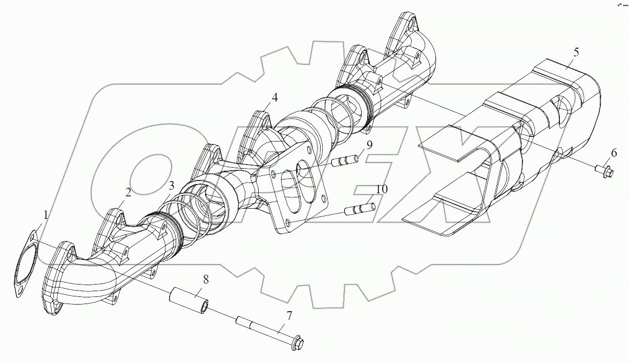  Выпускной коллектор