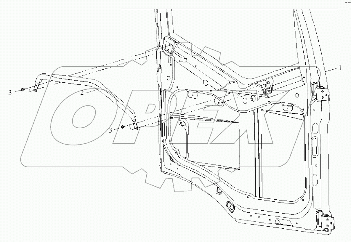  Дверные подлокотники
