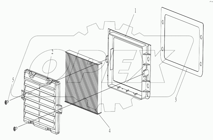  Внешний воздушный фильтр
