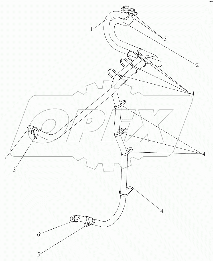  Трубопровод отопления
