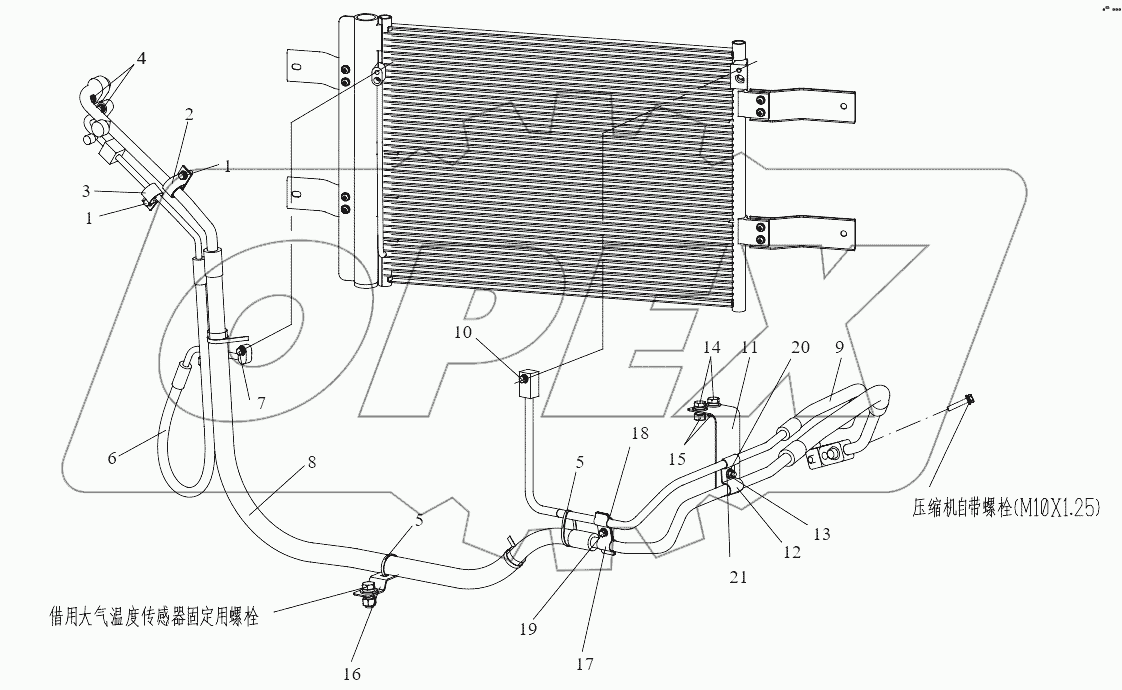  Направляющая труба для доставки фтора