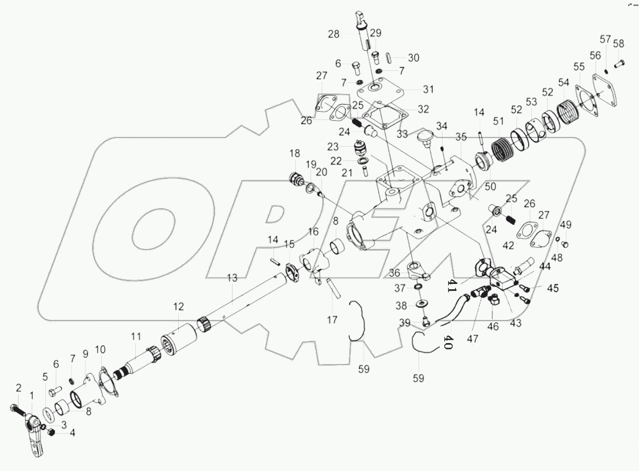  Управляющее устройство в сборе