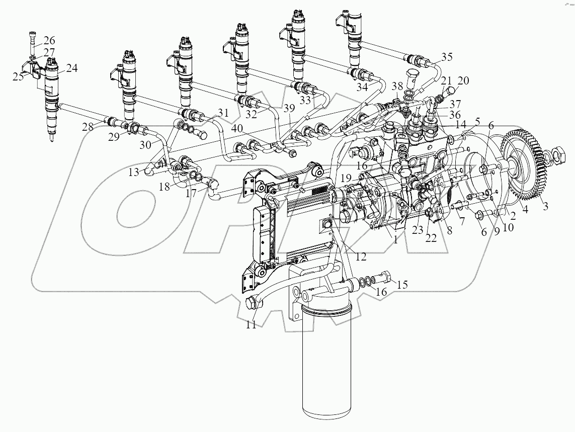  Система маслоснабжения