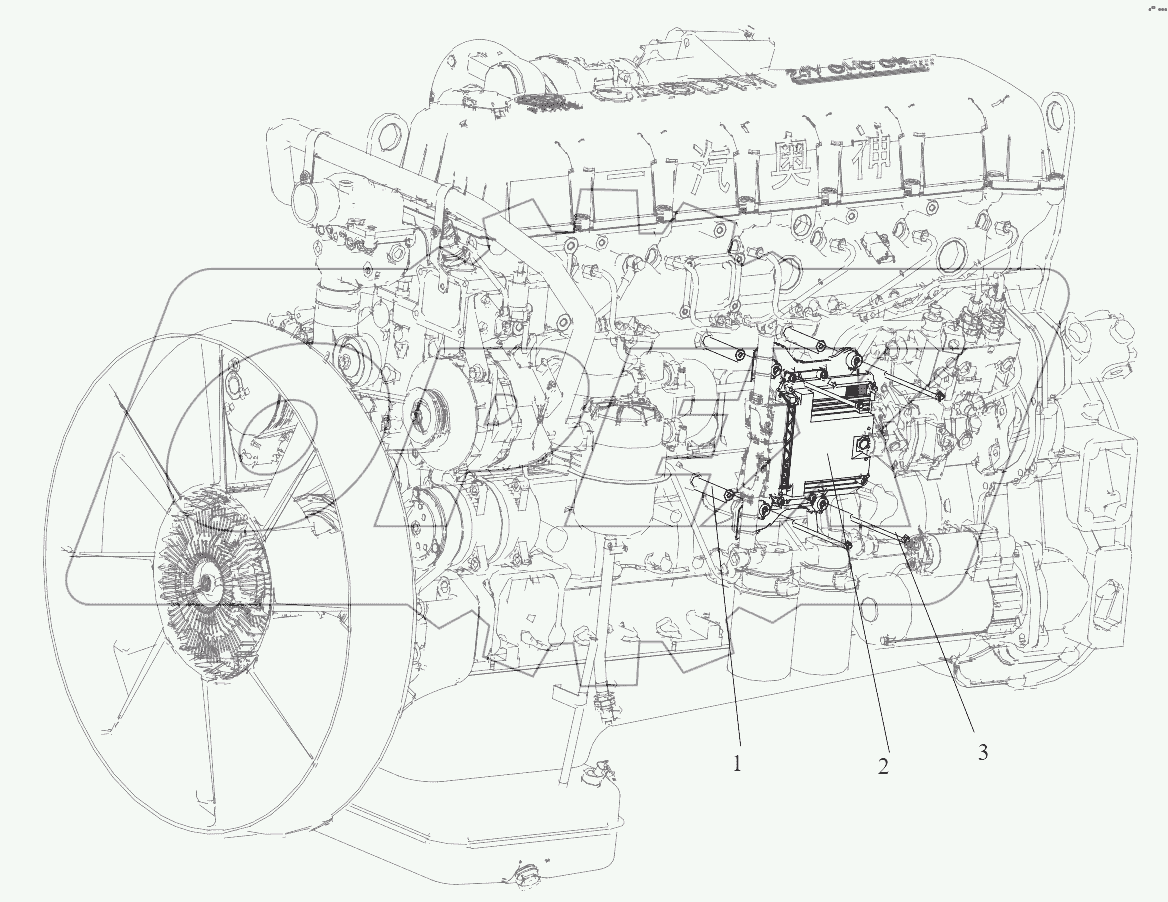  Система электрического управления двигателем (II)