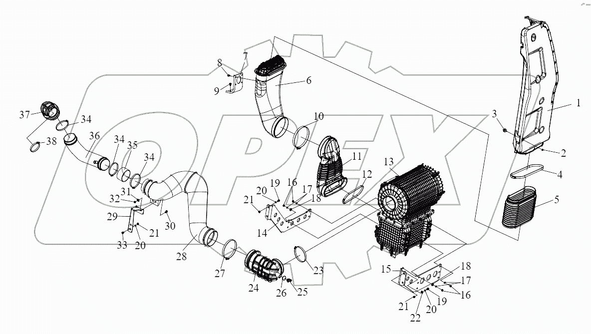  Воздушный фильтр