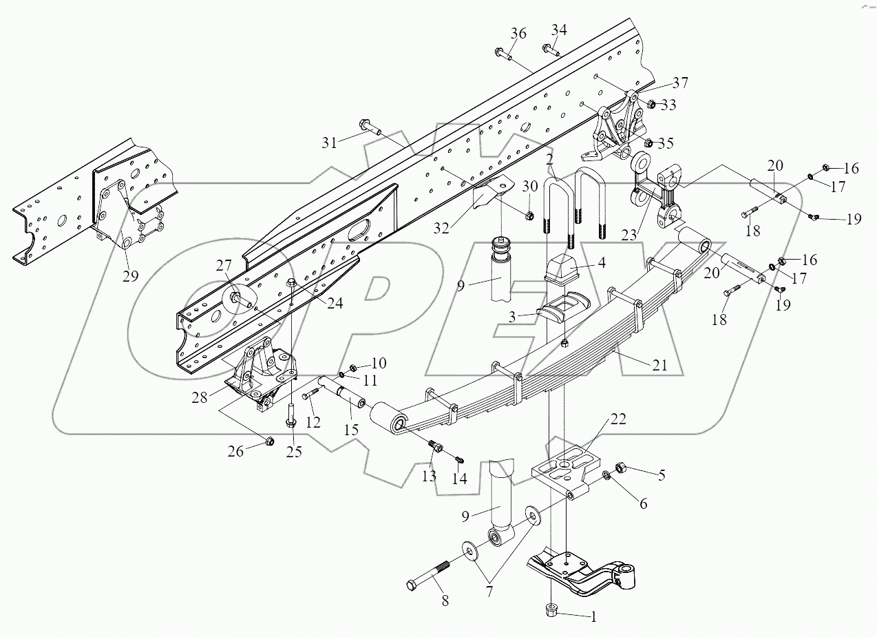  Передняя подвеска