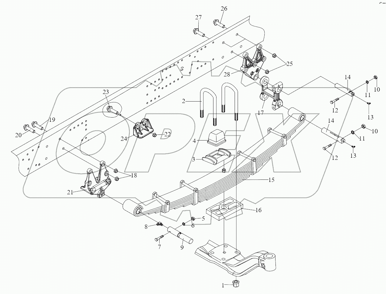  Вторая передняя подвеска