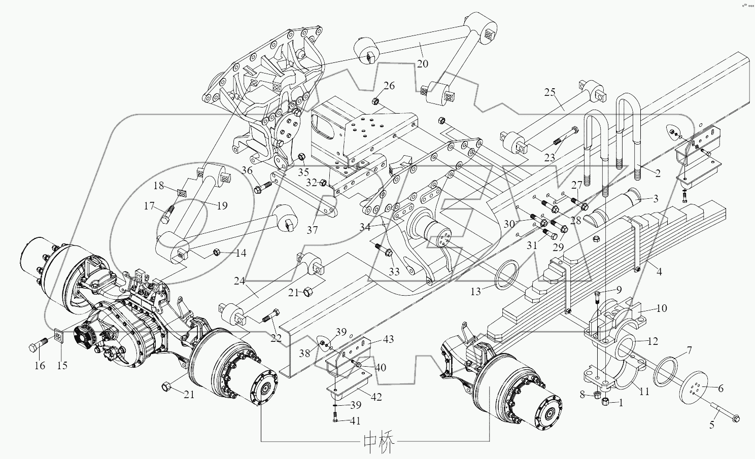  Задняя подвеска