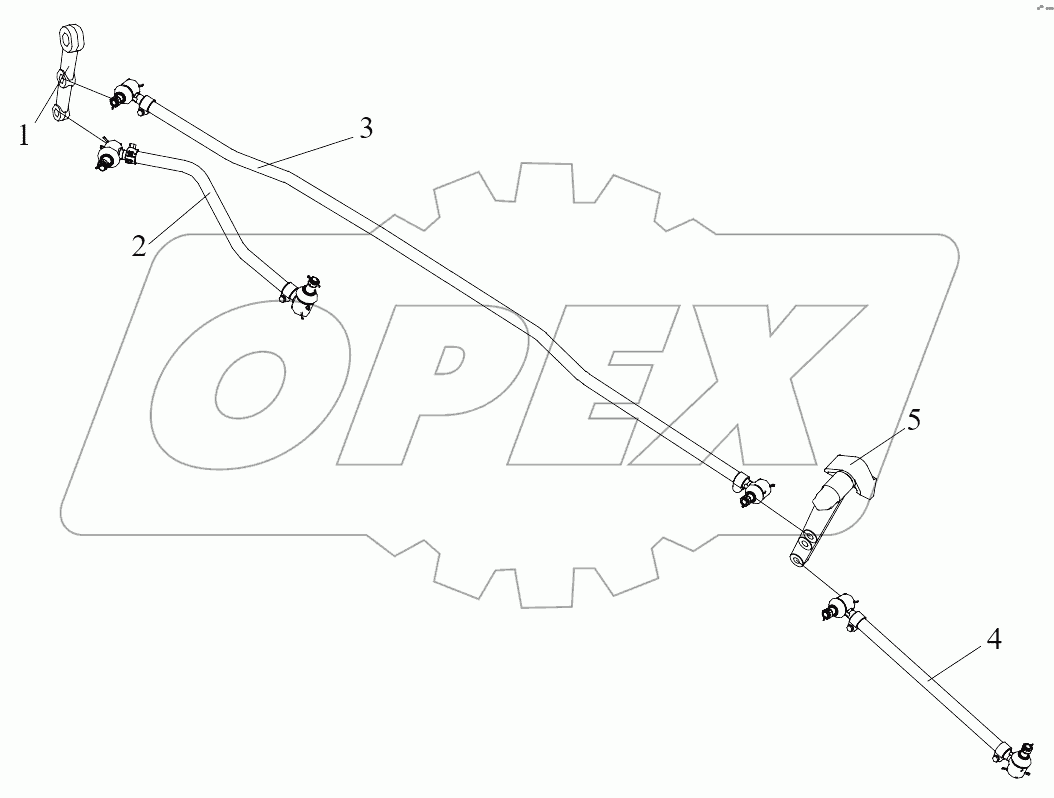 Устройство рулевой тяги