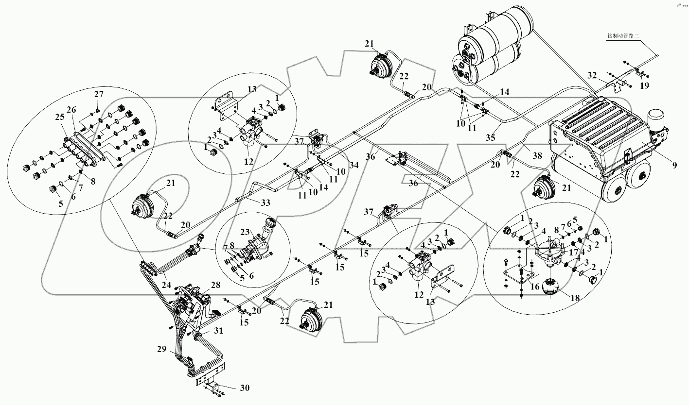  Тормозной трубопровод (1)