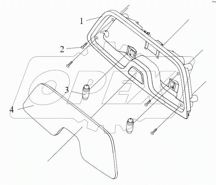  Сигнальная лампа при открытии двери