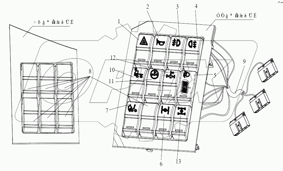 Функциональный переключатель