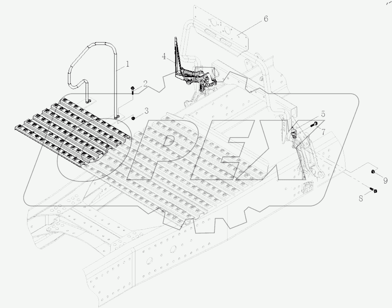  ПОДЛОКОТНИК В СБОРЕ (СВАРКА)