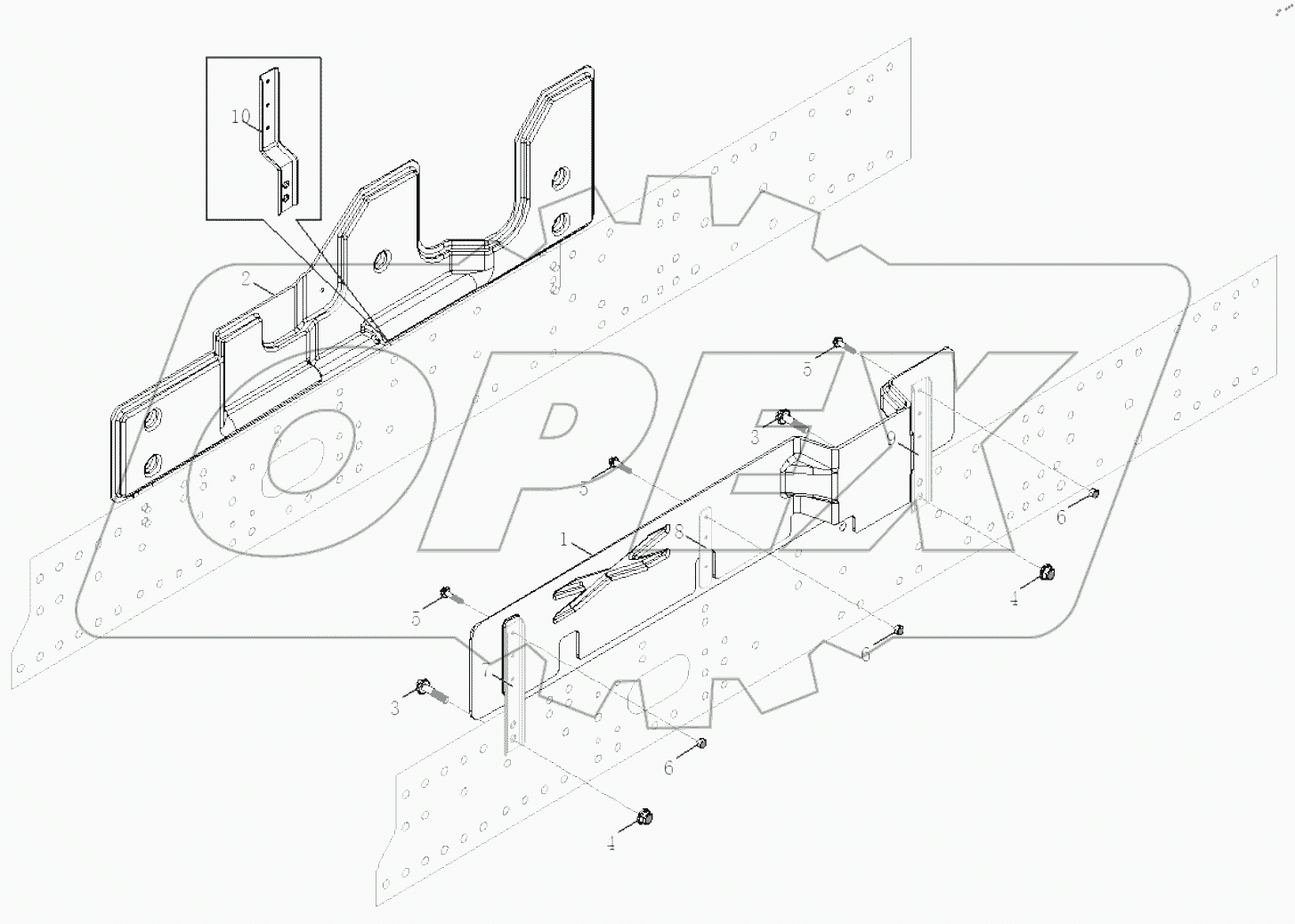  ПАНЕЛЬ ПОГЛОЩЕНИЯ ШУМА ДВИГАТЕЛЯ