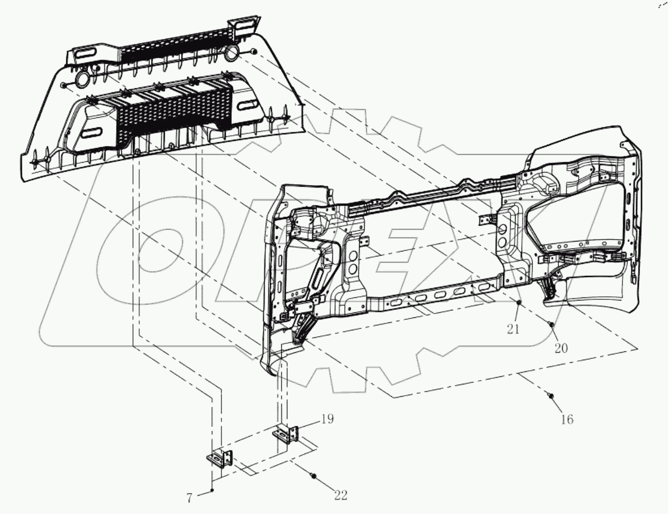  ПЕРЕДНИЙ БАМПЕР