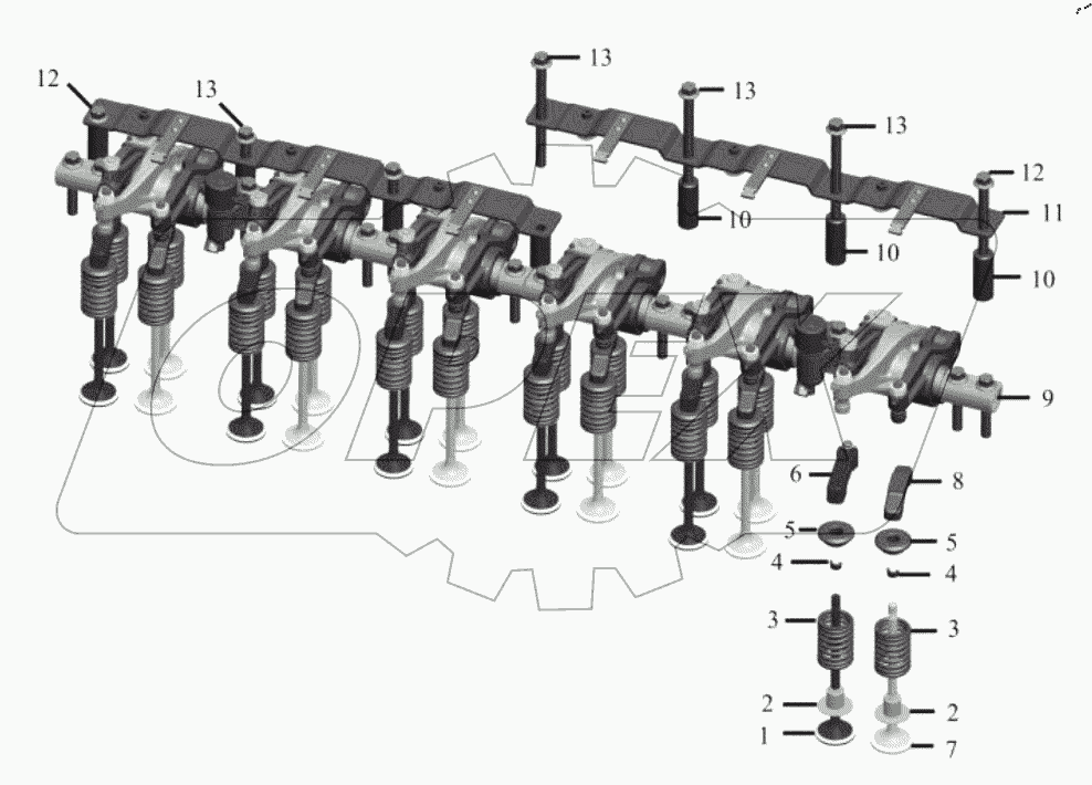  СИСТЕМА ГАЗОРАСПРЕДЕЛЕНИЯ