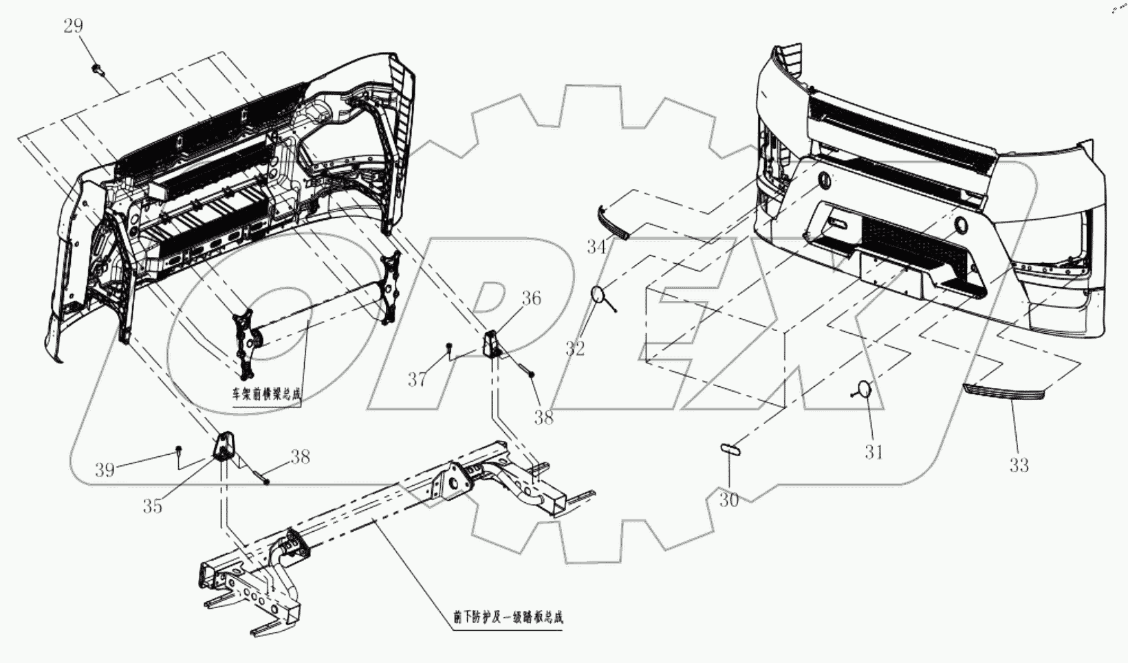  ПЕРЕДНИЙ БАМПЕР