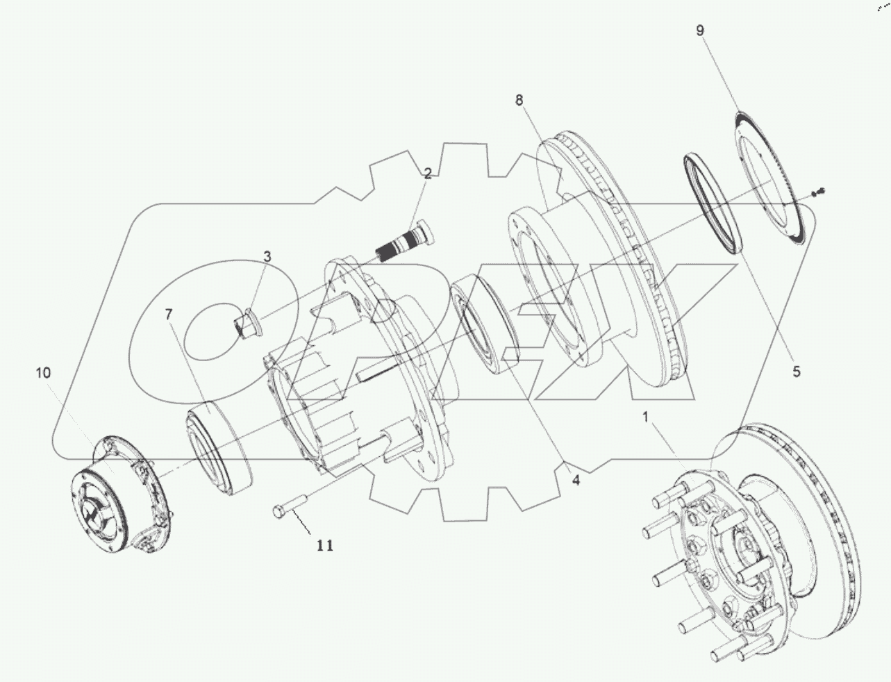  СТУПИЦА КОЛЕСА