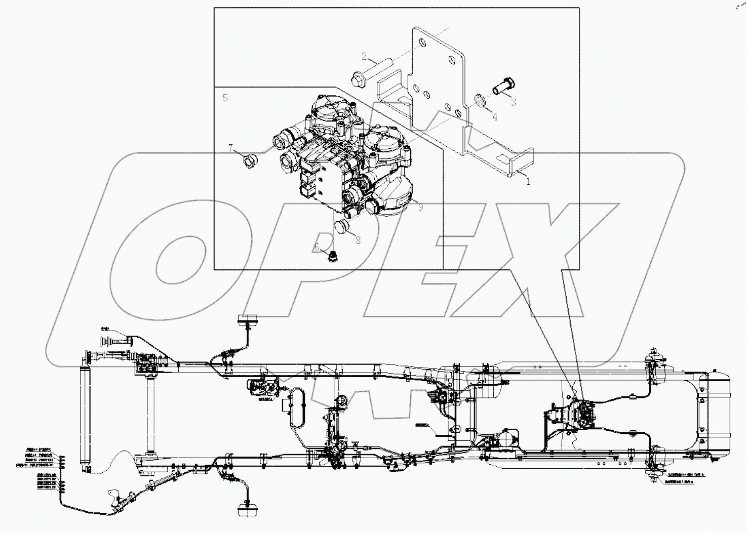  СХЕМА ДВУХКАНАЛЬНОГО ЭЛЕКТРОННОГО МОДУЛЯ УПРАВЛЕНИЯ