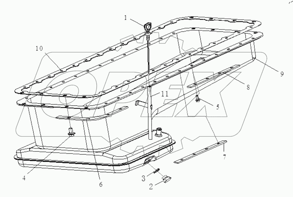  МАСЛЯНЫЙ ПОДДОН