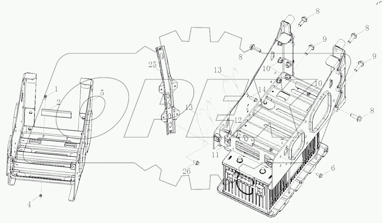  АККУМУЛЯТОР В СБОРЕ