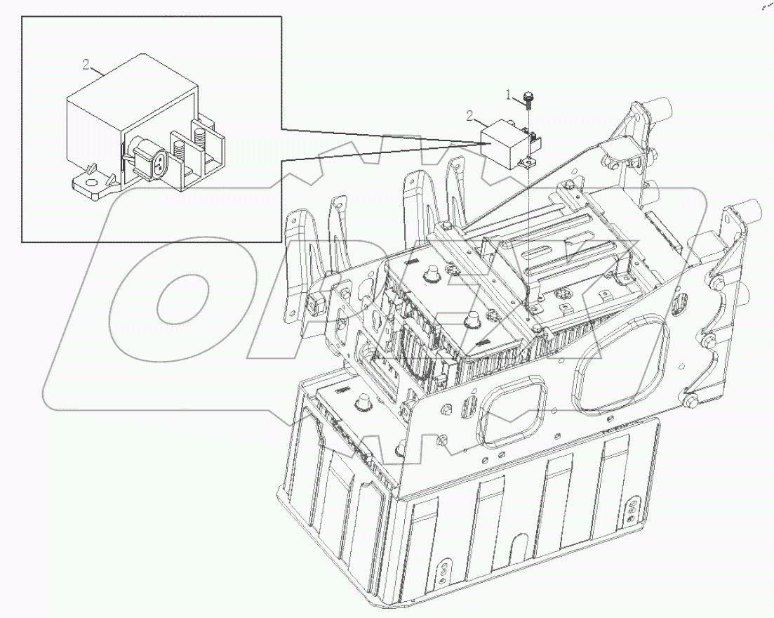  СХЕМА БОЛЬШОГО СИЛОВОГО РЕЛЕ