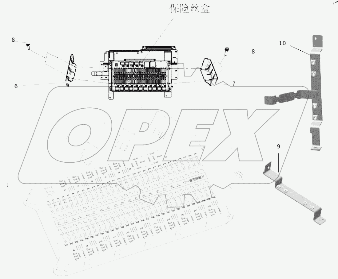  СБОРКА БЛОКА ПЛАВКИХ ВСТАВОК КАБИНЫ
