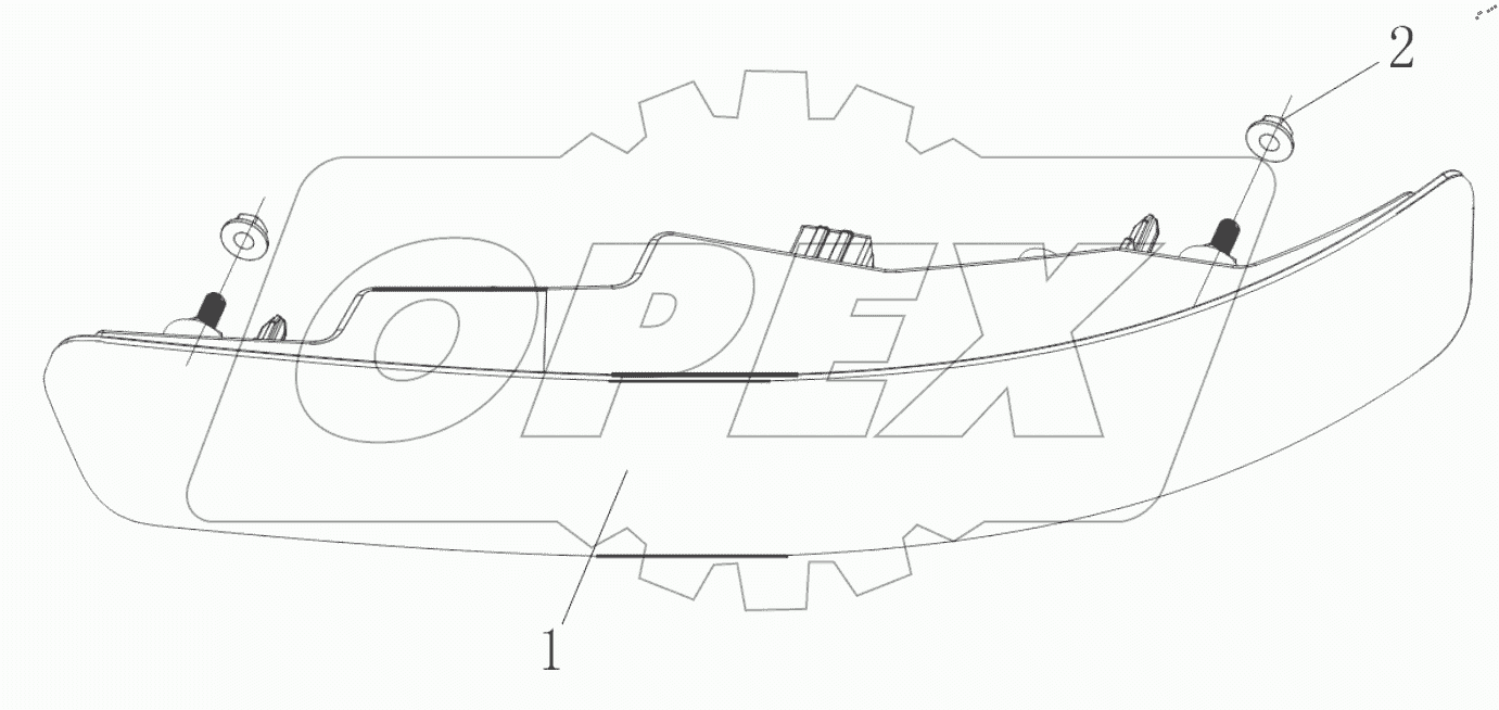  ГАБАРИТНЫЙ ФОНАРЬ В СБОРЕ