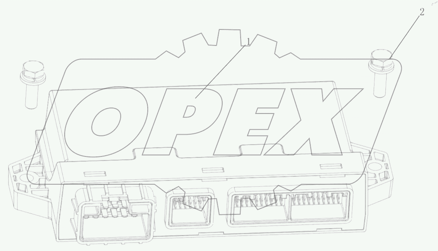  КОНТРОЛЛЕР КУЗОВА В СБОРЕ