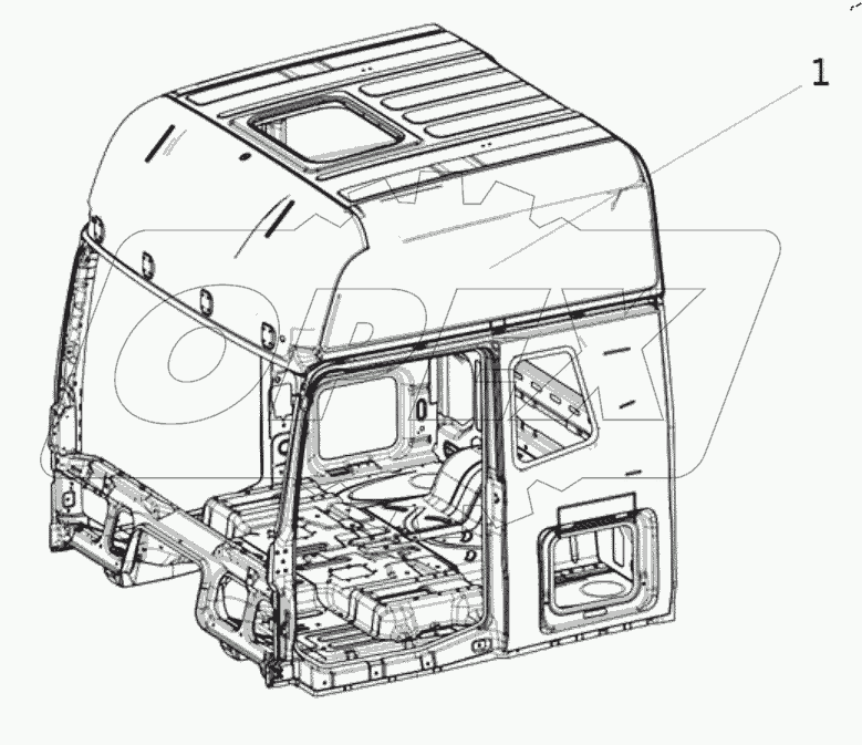  КАБИНА В СБОРЕ