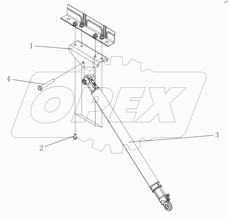  ГИДРАВЛИЧЕСКОЕ ОПОРНОЕ УСТРОЙСТВО КАБИНЫ