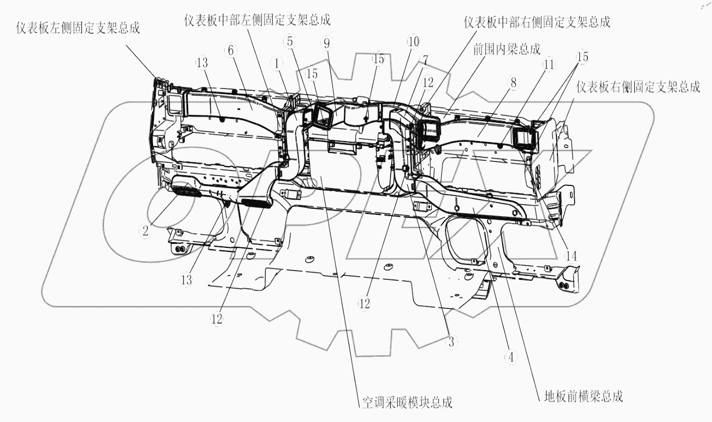  СХЕМА УСТРОЙСТВА ВОЗДУХОВОДА КОНДИЦИОНЕРА