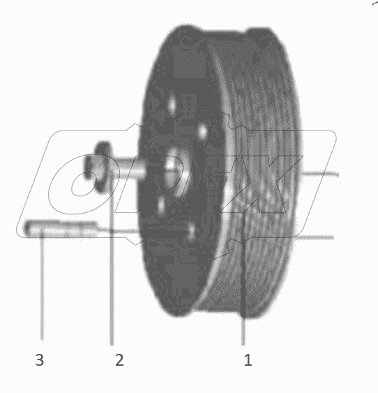  ШКИВ РЕМЕННЫЙ
